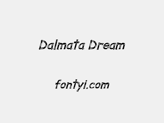 Dalmata Dream