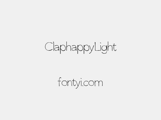 ClaphappyLight