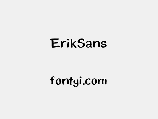 ErikSans