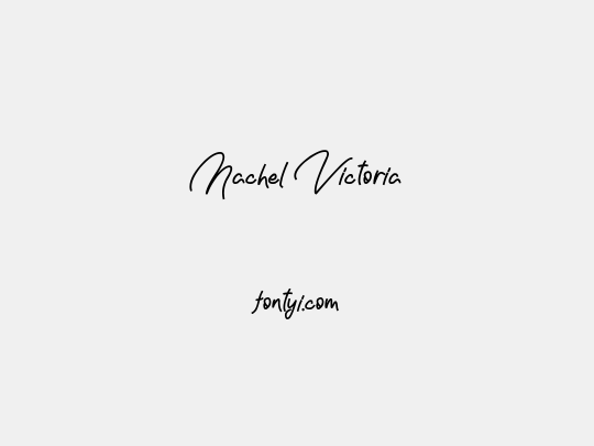 Nachel Victoria