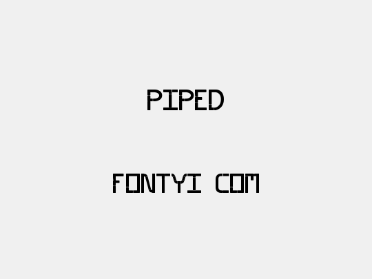 Piped