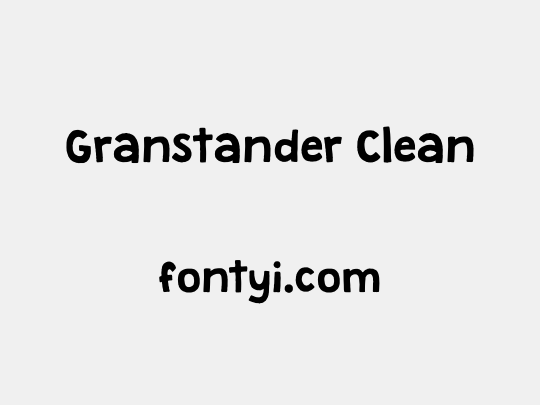 Granstander Clean