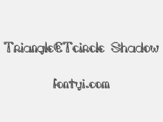 TriangleETcircle Shadow
