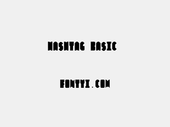 Hashtag Basic 