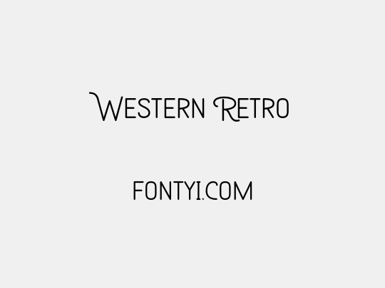 Western Retro