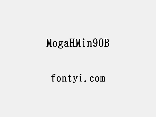 MogaHMin90B