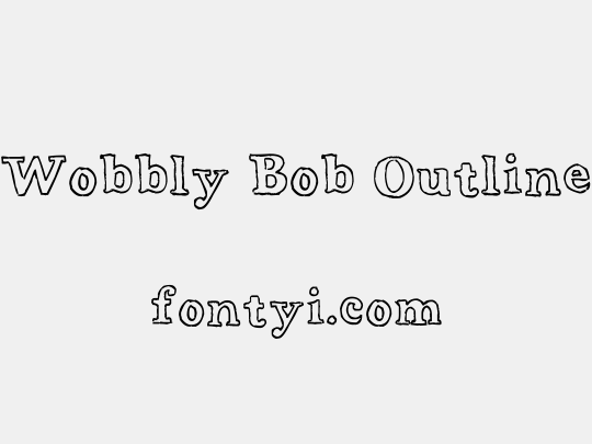 Wobbly Bob Outline