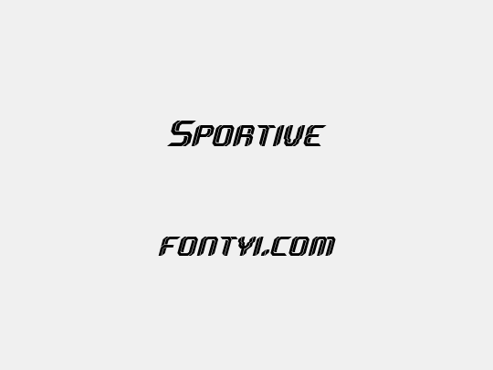 Sportive