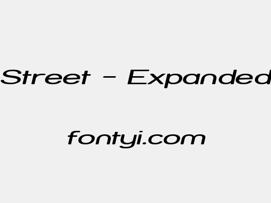 Street - Expanded