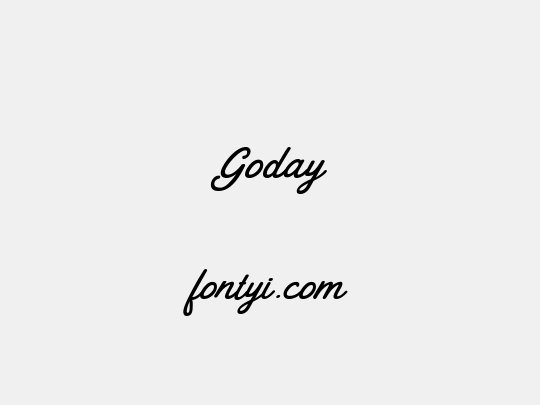 Goday