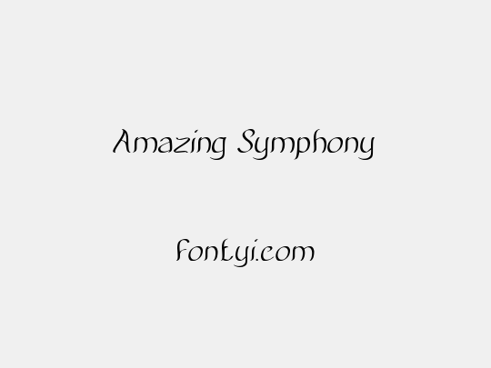Amazing Symphony