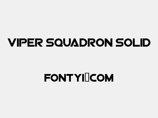 Viper Squadron Solid
