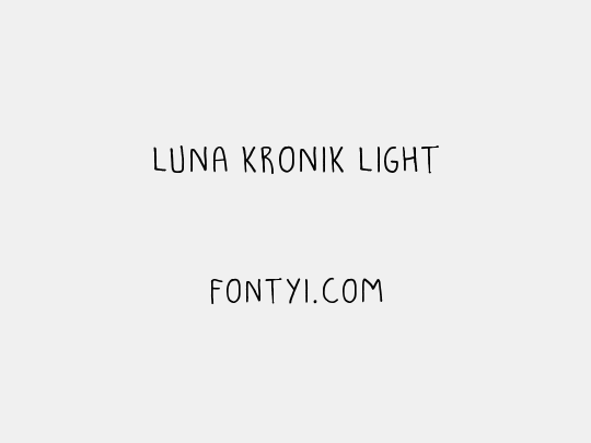 Luna Kronik Light