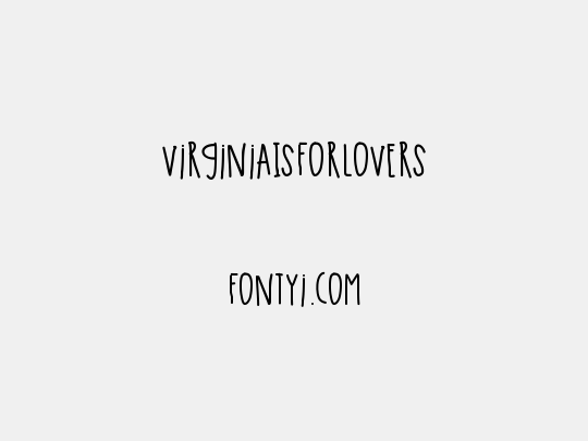 VirginiaIsForLovers
