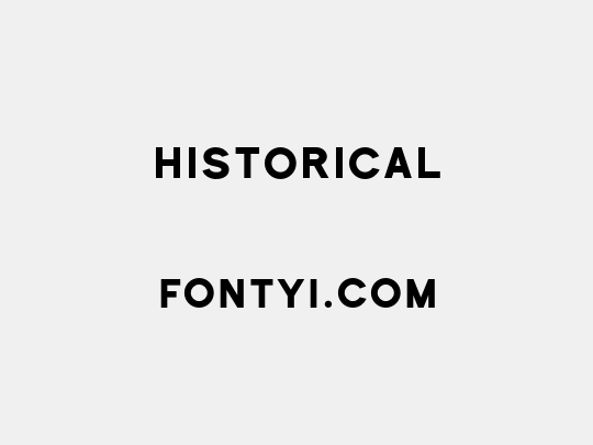 Historical