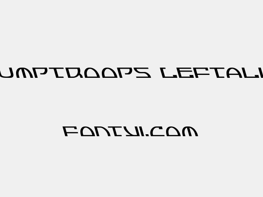 Jumptroops Leftalic