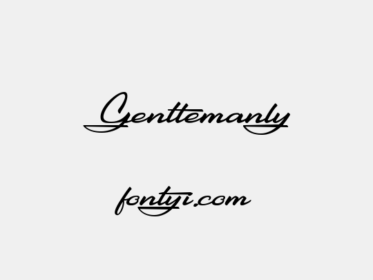 Gentlemanly