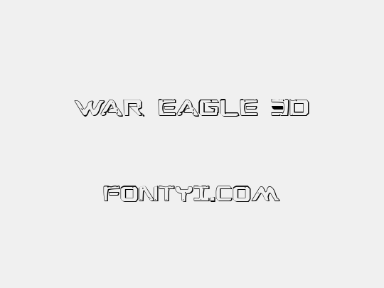 War Eagle 3D