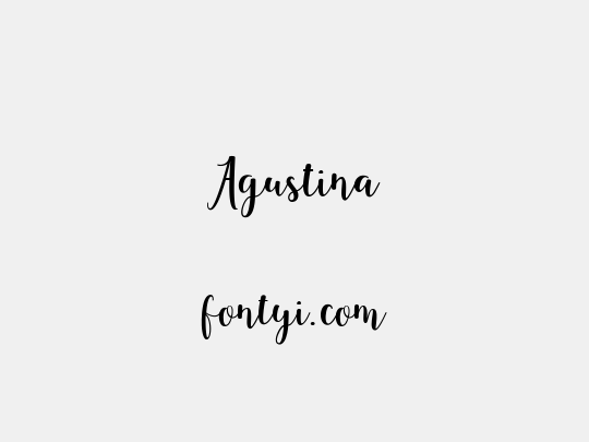 Agustina