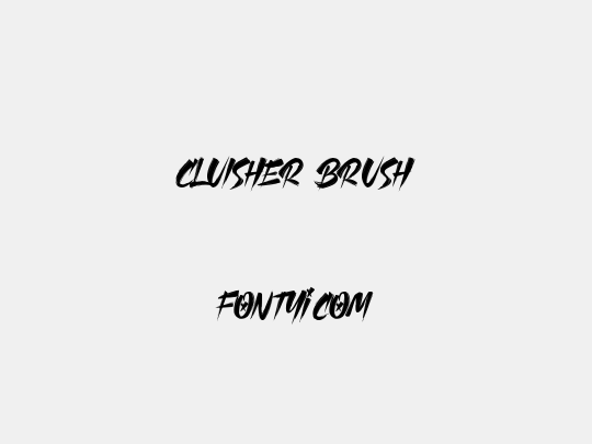 CLUISHER BRUSH