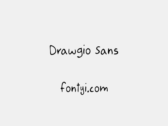 Drawgio Sans