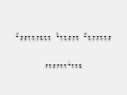 Christmas Lights Outdoor