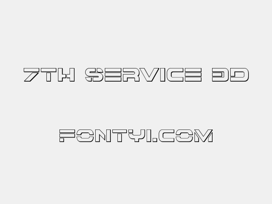 7th Service 3D