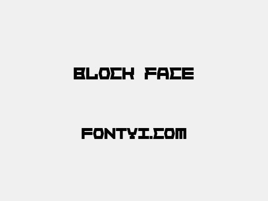 Block Face