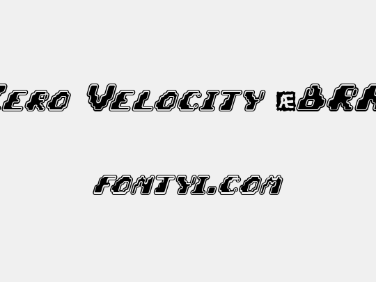 Zero Velocity (BRK)
