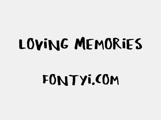 Loving Memories
