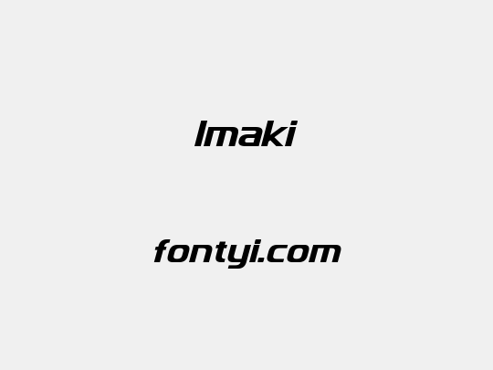 Imaki