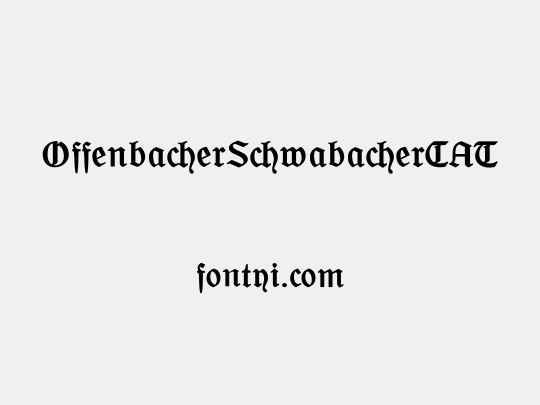 OffenbacherSchwabacherCAT