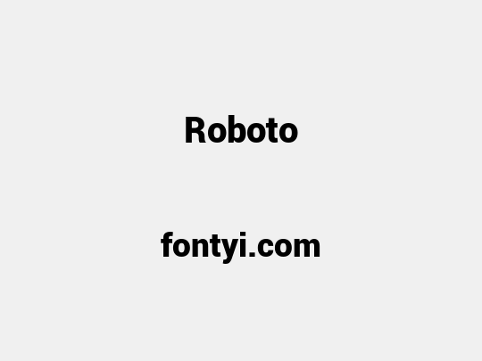 Roboto