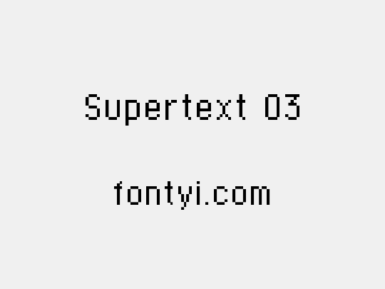 Supertext 03