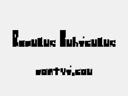 Regulus Cubiculus