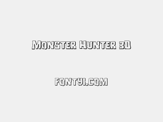 Monster Hunter 3D