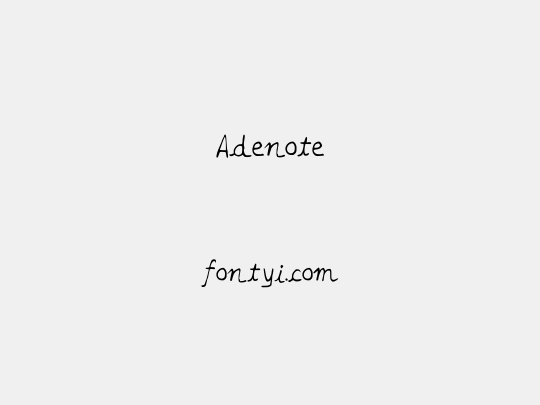 Adenote