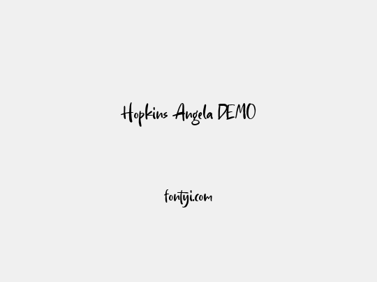 Hopkins Angela DEMO