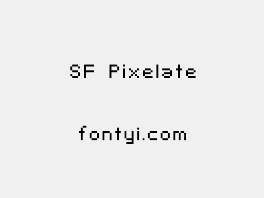 SF Pixelate