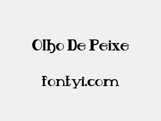 Olho De Peixe
