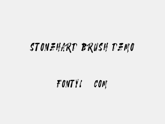 Stonehard Brush Demo