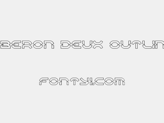 Oberon Deux Outline