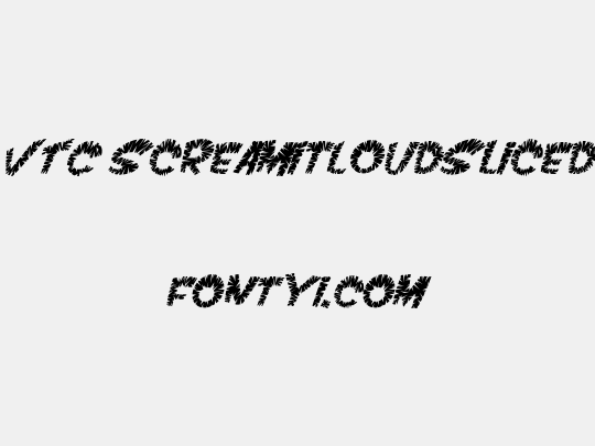 VTC ScreamItLoudSliced