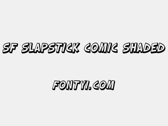SF Slapstick Comic Shaded