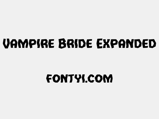 Vampire Bride Expanded