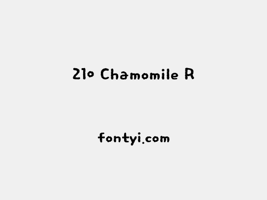 210 Chamomile R