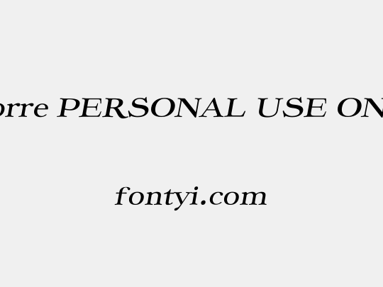 Ekorre PERSONAL USE ONLY