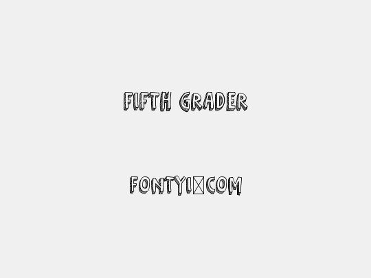 Fifth Grader