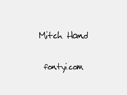 Mitch Hand