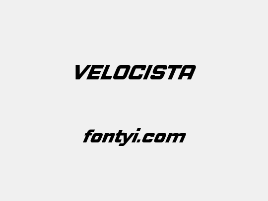 VELOCISTA